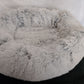 Cat Faux Fur Bed 24" Round