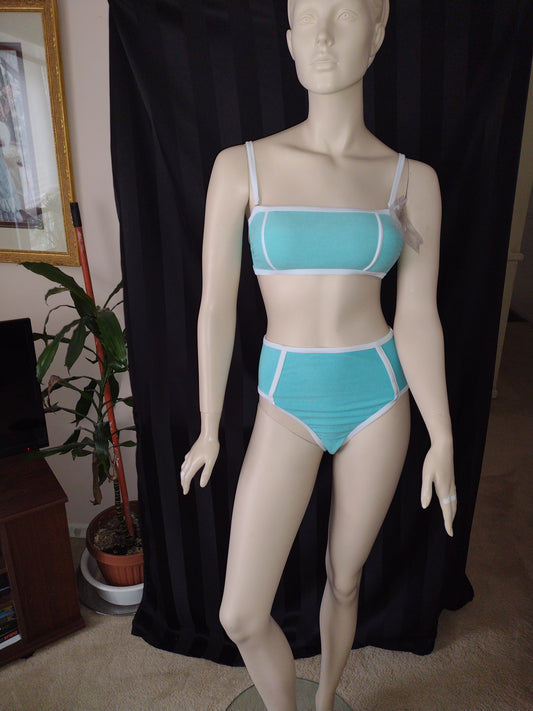 Women's Bikini Tops & Bottoms by Kona Sol Turquoise~Also in Plus Sizes