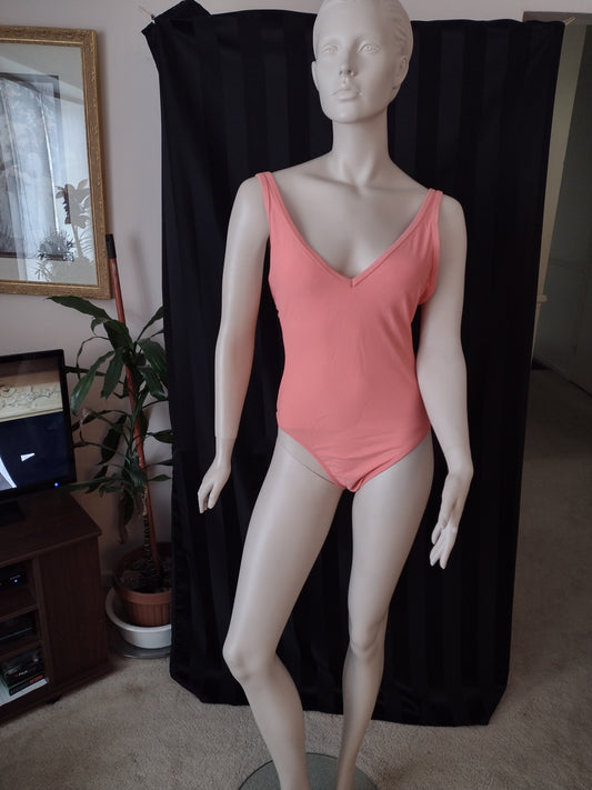 Women's One-Piece Swimsuit by Kona Sol Orange Sizes S, M, L, XL