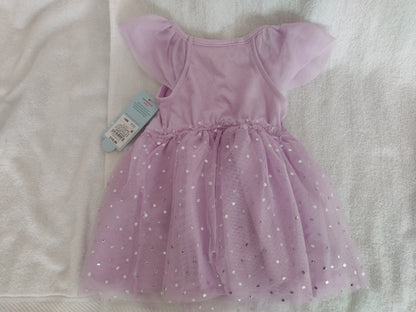 Baby Girl Unicorn Sequin Tulle Dress by Cat & Jack Light Purple Size 12M