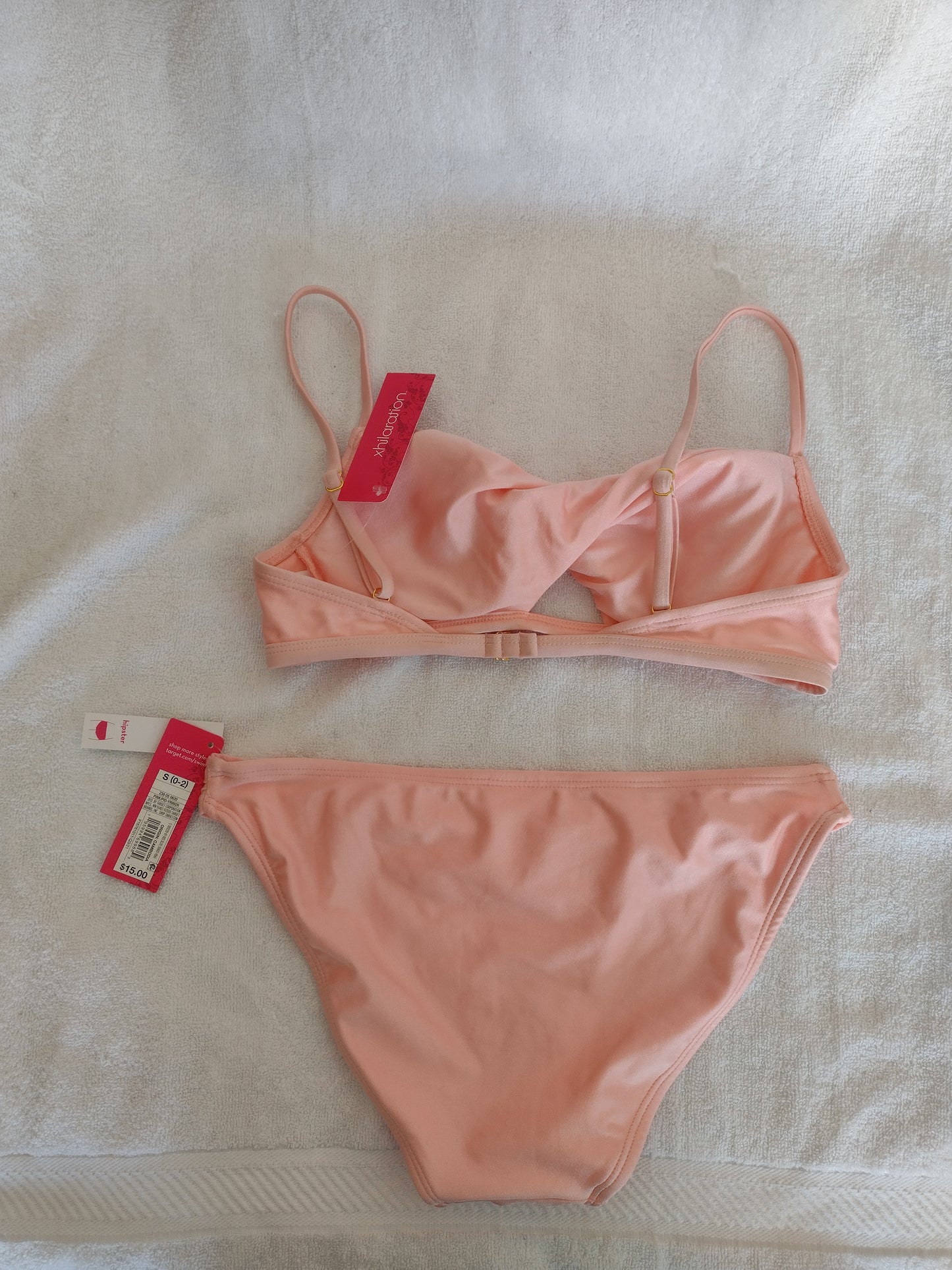 Junior Fit Bikini Tops & Bottoms Pink Size S (0-2)