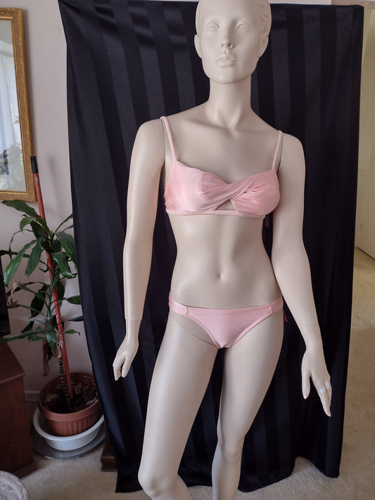 Junior Fit Bikini Tops & Bottoms Pink Size S (0-2)