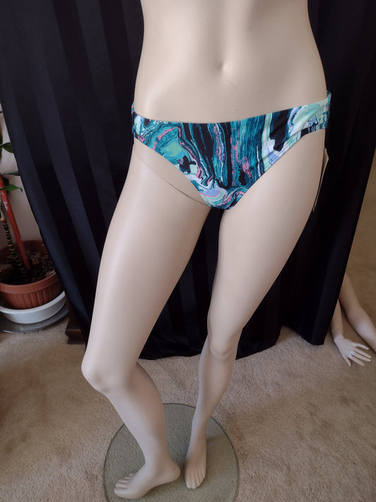 Women's All In Motion Bikini Bottoms Size S (4-6) Multi Coloured