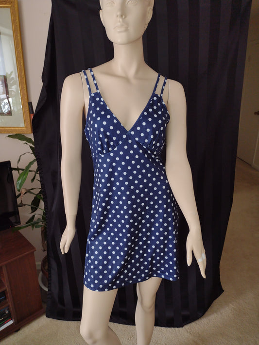 Women's V Neck Baby Doll Nightgown by Ekouaer Size M