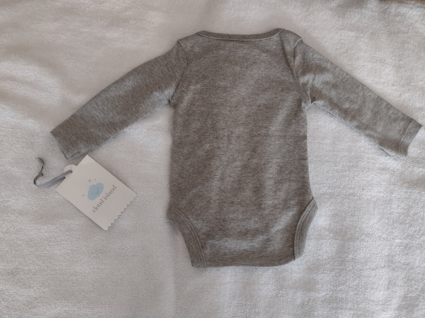 3Pk. Long Sleeve Bodysuits by Cloud Island Newborn