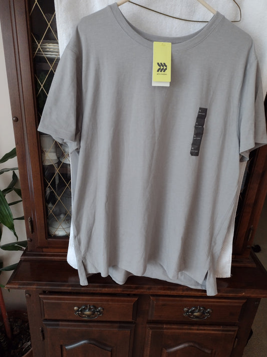 Men's Short Sleeve T-Shirt by All In Motion Gray Size XL