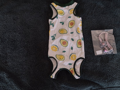 Cat Onesie Post Surgical Suit by Vlony Size XL