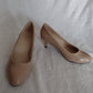 Simple Party Dress Pumps by Romantic Road Style 332 Nude Size 7