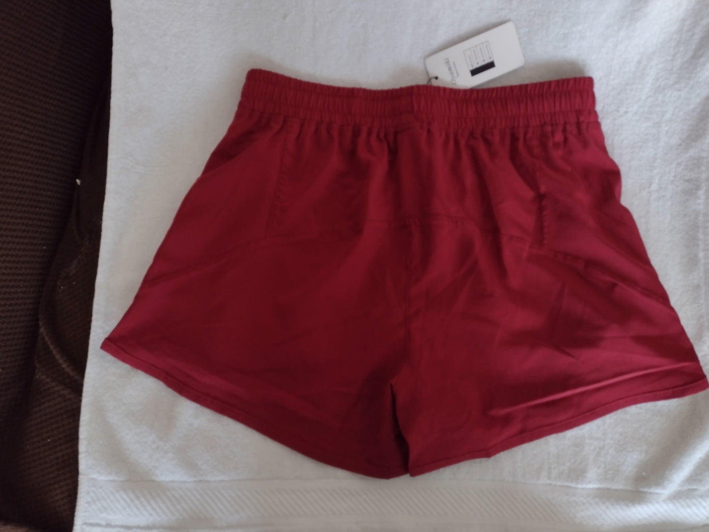 Women's Athletic Running/Workout Shorts with Zippered Pockets Size S